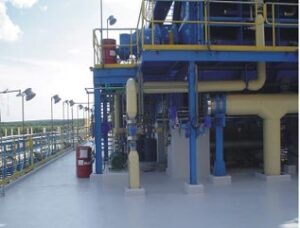 Revestimento dos pisos e canaletas do Branqueamento1